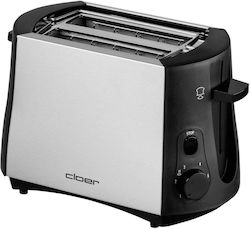 Cloer 3419 Toaster 2 Schlitze 900W Inox