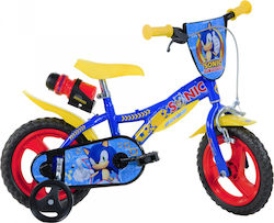 Dino Sonic 12 Inch Kids' Bicycle BMX Blue