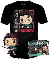 Funko Pop! / Pop! Tees Animation: Dämonenjägerin - Tanjiro (S) - Standard 874