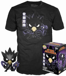 Funko Pop! Tees Animație: Eroul meu Academia - Tokoyami (L) - Mare Ediție specială (exclusiv)