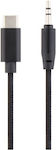 T'nB Braided USB 2.0 Cable USB-C male - 3.5mm male Black 1.2m (TCUSBJACK)