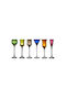 Lyngby Glas Shot Glasses made of Glass Stemmed 6pcs