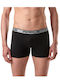 Apple Boxer Herren Boxershorts Schwarz 1Packung