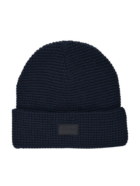Stamion Kids Beanie Knitted Navy Blue