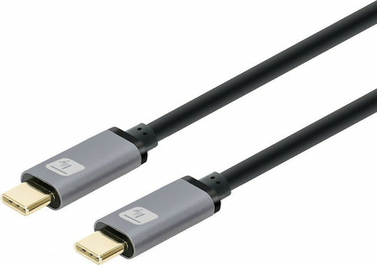 Techly Icoc USB 3.2 Cable USB-C Male - USB-C 100W PD Black 1m MUSB322-CM-010