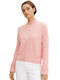 Tom Tailor Women's Long Sleeve Sweater Cotton Soft Pink Melange