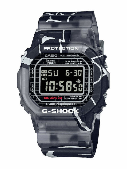 Casio G-Shock Ρολόι Μπαταρίας με Καουτσούκ Λουράκι Casio G-Shock Ρολόι Μπαταρίας με Καουτσούκ Λουράκι