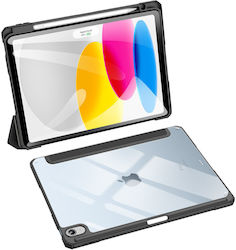 Dux Ducis Toby Flip Cover Silicone Black (iPad 2022 10.9'')