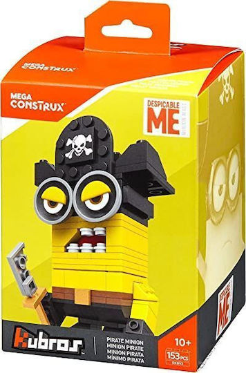Mega Bloks Kubros Building Blocks Pirate Minion for 10+ Years 153 Pieces