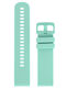 Diloy Straps Gummi-Armband Türkis 22mm