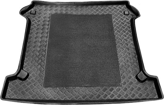 Rezaw Plast Trunk Mat Tray Type for Fiat Doblo Maxi Black