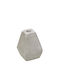 Espiel Decorative Vase Gray 7x4x11cm