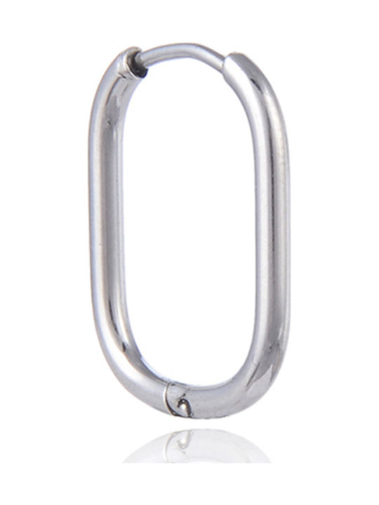 Asimi Body Piercing Σκουλαρίκια Κρίκοι από Ατσάλι Επιχρυσωμένα