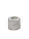 Espiel Candle Holder suitable for Tealights Concrete in Gray Color 8x8x6.5cm 1pcs