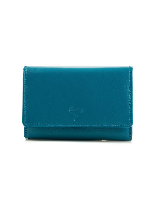 Kion Small Leather Women's Wallet Petrol