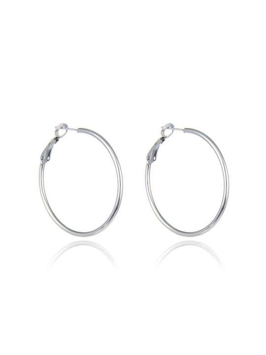 Earrings Hoops made of Steel Gold Plated