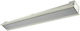 KT Lighting Χωνευτό Φωτιστικό Φθορίου Οροφής 108W με 2 Θέσεις για Λάμπες Σχήματος T5 για Ντουί G5 Μ120εκ.