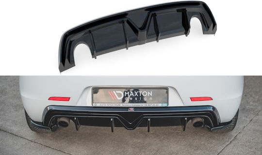 Maxton Design Προφυλακτήρας Αυτοκινήτου Πίσω Συμβατός με Alfa Romeo Giulietta Facelift (Exhaust On Both Sides Version)
