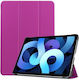 3-Fold Smart Flip Cover Piele artificială Violet (iPad Air 2020/2022 / iPad Air) 101122836I