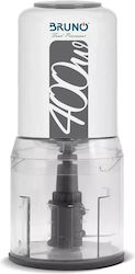 Bruno 400W με Δοχείο 500ml Λευκός Bruno 400W με Δοχείο 500ml Λευκός