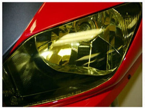 Simoni Racing Adhesive Membrane for Car Headlights in Yellow Colour HLF/Y