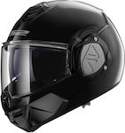 LS2 FF906 Advant Modular Helmet with Sun Visor ECE 22.06 1680gr Solid Black 569061012