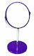 Sidirela Makeup Mirror Tabletop 19x34cm Purple