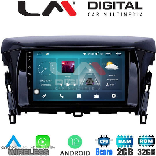 LM Digital Car Audio System for Mitsubishi Eclipse Cross / Eclipse 2018+ (Bluetooth/USB/WiFi/GPS/Apple-Carplay/Android-Auto) with Touch Screen 9"