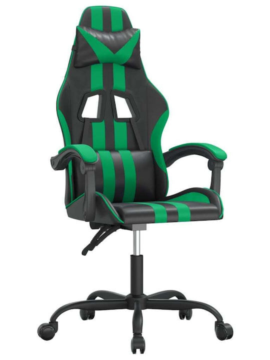 vidaXL 3143821 Καρέκλα Gaming Δερματίνης Μαύρο/...