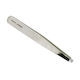 Eyebrow Tweezer with Straight Nose Silver