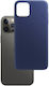 Matt Back Cover Σιλικόνης Μπλε (iPhone 12 Pro Max)