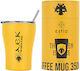 Estia Coffee Mug Save The Aegean Glas Thermosfl...