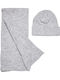 Beanie Beanie Knitted in Gray color