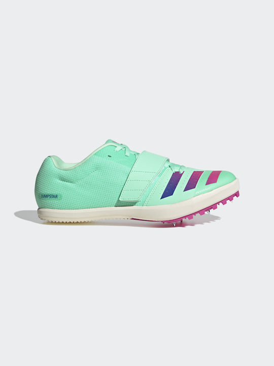 Adidas Jumpstar Αθλητικά Παπούτσια Spikes Pulse Mint / Lucid Blue / Lucid Fuchsia