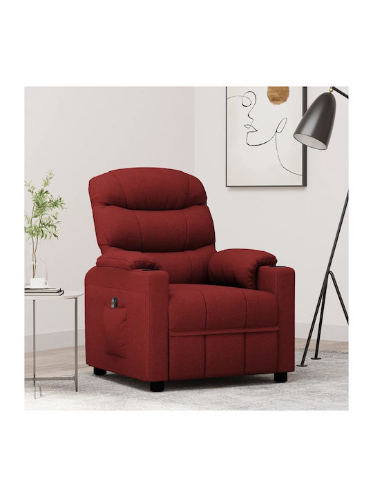 cu Puf Burgundy 75.5x92x105cm
