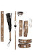 Comfort BDSM Kit Erotik Accessoires Set Brown 5...