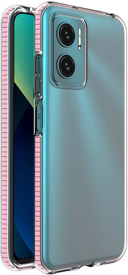Hurtel Spring Case Задна корица Силикон 1мм светло розово (Redmi 10 5G)