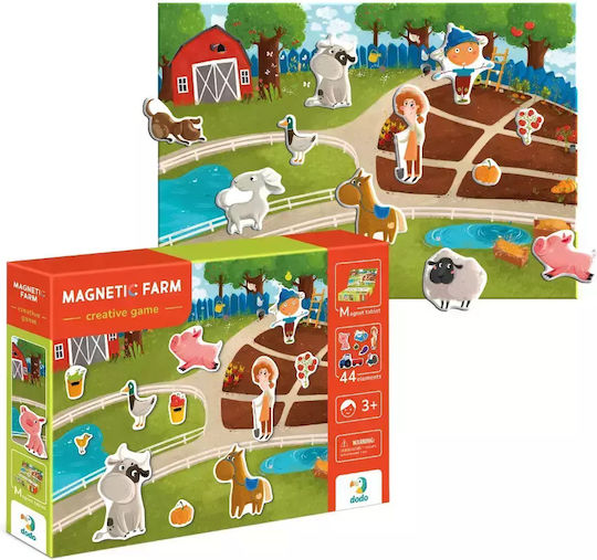 Dodo Magnetic Construction Toy Farm for Children Aged 3+