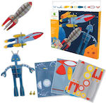 Sycomore Paper Construction Toy Διαστημόπλοιο & Ρομπότ Kid 5++ years