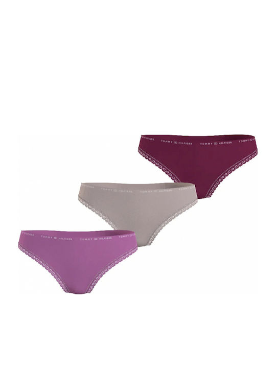 Tommy Hilfiger Women's Slip 3Pack with Lace Lil...