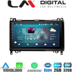 LM Digital Ηχοσύστημα Αυτοκινήτου για Mercedes Benz A / B / Spider / Vito (Bluetooth/USB/WiFi/GPS) με Οθόνη Αφής 9"