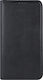 Premium Magnet Book Δερματίνης Μαύρο (Motorola Moto G42)