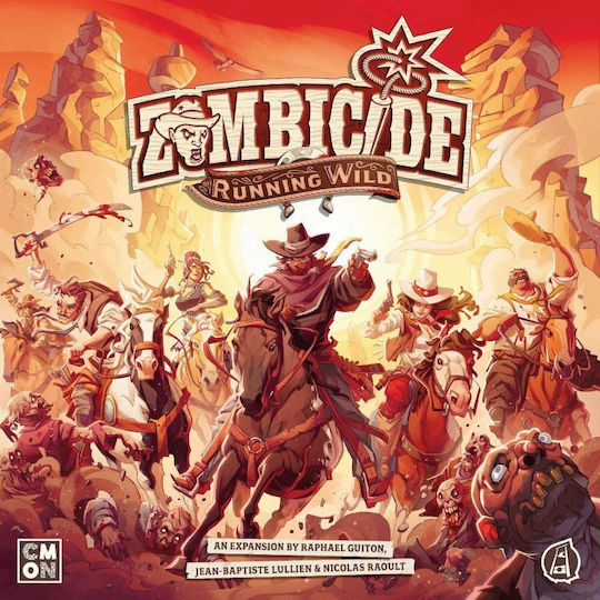 Game Expansion Zombicide: Undead Or Alive – Running Wild for 1-6 Players 14+ Years Old (EN) Cool Mini Or Not