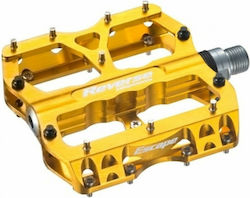 Reverse Components Escape 30095 Flat Bicycle Pedals Yellow