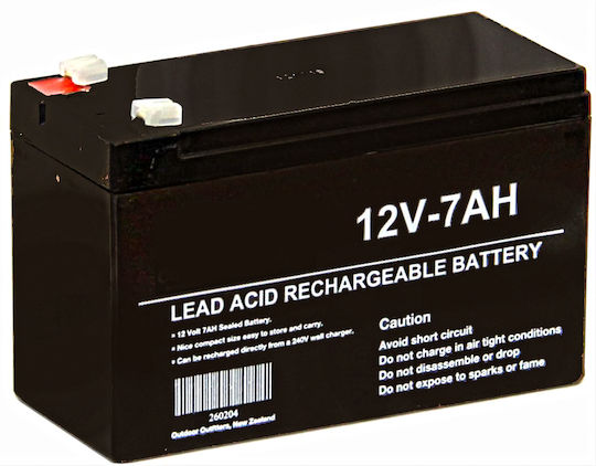 SunLight Μπαταρία UPS με Χωρητικότητα 7Ah και Τάση 12V 01.009.0001