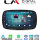 LM Digital Ηχοσύστημα Αυτοκινήτου για Smart ForTwo / ForFour 453 2015+ (Bluetooth/USB/WiFi/GPS/Apple-Carplay/Android-Auto) με Οθόνη Αφής 9"