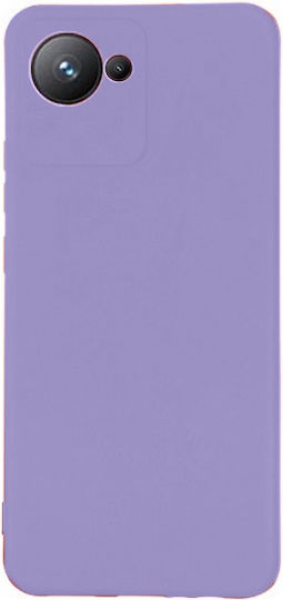 Soft Back Cover Σιλικόνης Λιλά (Realme C30)