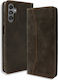 Bodycell Книга Изкуствена кожа Черен (Galaxy A04s)