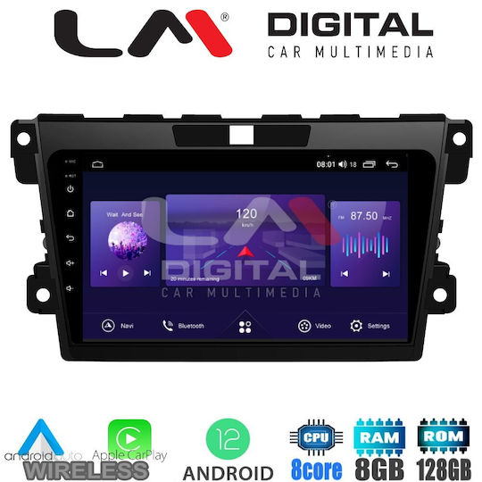 LM Digital Ηχοσύστημα Αυτοκινήτου για Mazda CX-7 Chevrolet Volt 2006+ (Bluetooth/USB/WiFi/GPS/Apple-Carplay/Android-Auto) με Οθόνη Αφής 9"