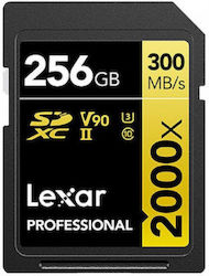 Lexar Professional 2000X SDXC 256GB Clasa 10 U3 V90 UHS-II